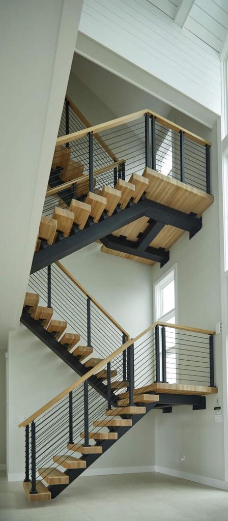 Wood & Steel railing thumbnail 3